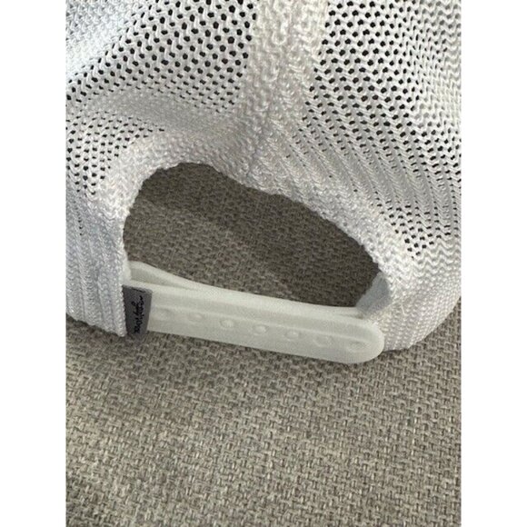 Travis Matthew Flexfit 110 Mesh Snapback Palmetto Dunes Course White Hat Golf - Picture 4 of 8